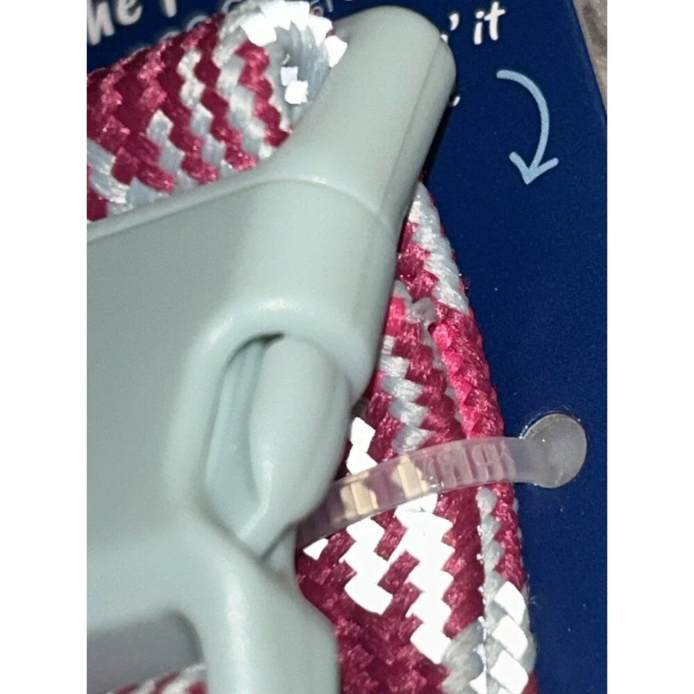 YOULY The Protector Dog Collar Reflective Pink & Gray, M Medium Pet 14”-20”